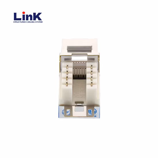 Módulo RJ45 CAT6 UTP fêmea Keystone Jack para patch panel