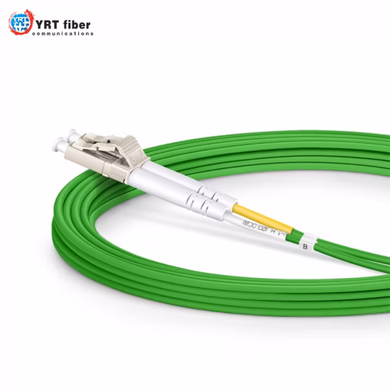 Cabo de patch cord de fibra multimodo durável para jumper Om5 interno