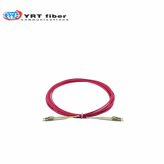 Extensão de fibra óptica interna padrão nacional Om3/4 baixa